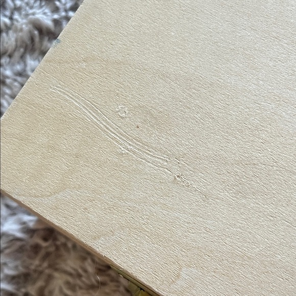 Hearth & Hand Natural Wood Poker Set with Black Label and Brown Handle - Picture 7 of 8